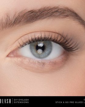 pre-glued false eyelashes nanolash
