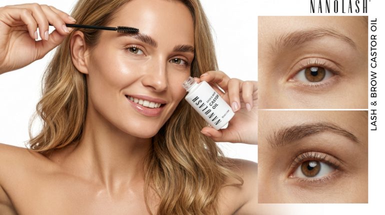 castor oil on eyebrows nanolash